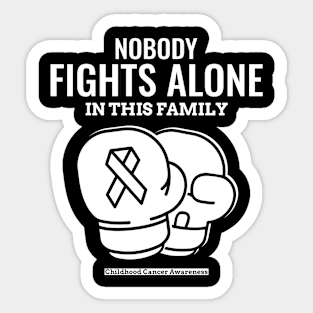 Childhood Cancer Awareness Sticker